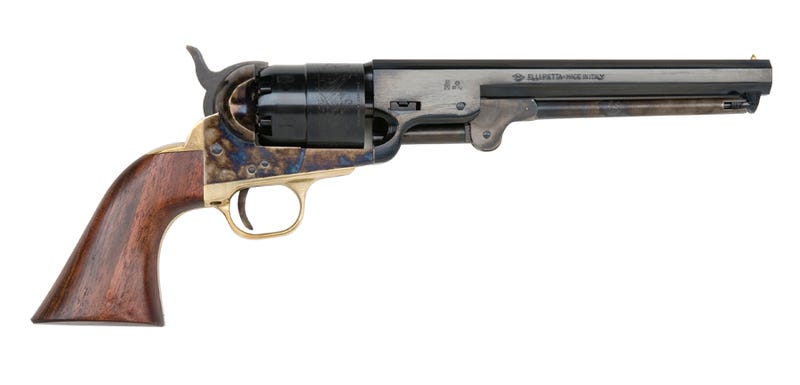 Traditions 1851 Navy Black Powder Revolver Blued .44 Caliber 7.5-inch 6Rds