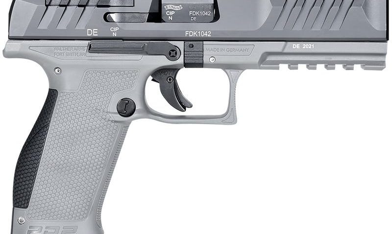 Walther PDP Optic Ready Gray 9mm 5" Barrel 18-Rounds 3-Dot White Sights