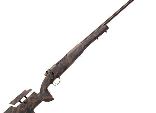 Weatherby Mark V Accumark Elite 6.5 Creedmoor Bolt Action Rifle 24" Barrel 4 Rounds Tan/Black