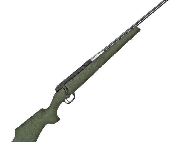 Weatherby Mark V Camilla Ultra Lightweight 6.5 Creedmoor Bolt Action Rifle 22" Barrel 3 Rounds Green