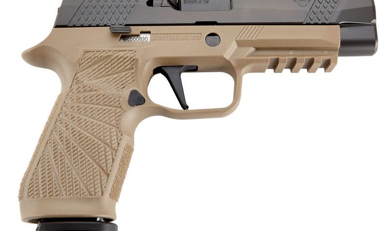 Wilson Combat WCP320 Tan 9mm 4.7" Barrel 17-Rounds Curved Trigger