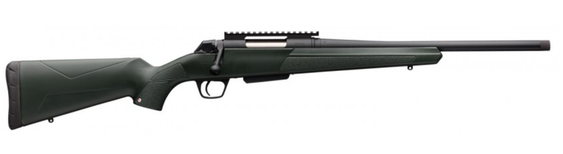 Winchester Guns XPR Stealth 308 Win 3 RDs 16.50" Barrel Green Matte Black Perma-Cote