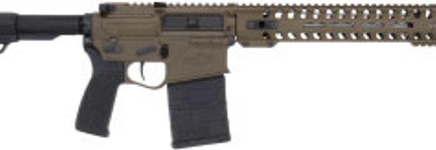 Patriot Ordnance Rogue 308 Win/7.62 NATO, 16.5" 1:8 Stainless Match-Grade Barrel, Micro-B Brake, Patriot Brown Rec, MFT Grip-Stock, 11" M-Lok Renegade Rail, Mil-Spec Trig, 20rd