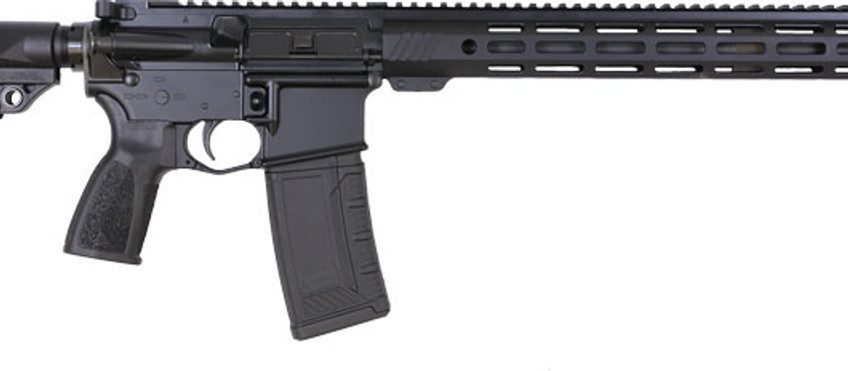 Bushmaster Bravo Zulu 5.56x45mm, 16" Barrel, Black, 14" M-Lok, 6 Position Collapsible Stock, 30rd