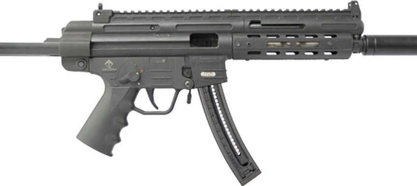 American Tactical, GSG-16 22 LR, 16.25" Barrel, Black, Synthetic, M-Lok Handguard, 22Rd