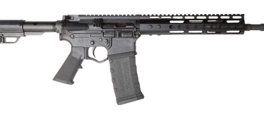 ATI Omni Hybrid Maxx 5.56/.223, 16" Barrel, Alpha Stock, Black, 30rd