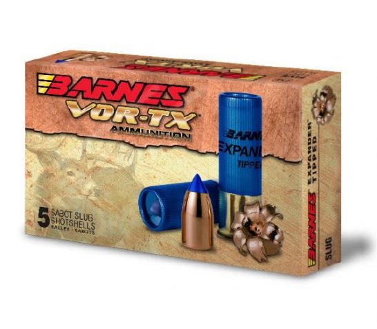 Barnes Vor-Tx 250 gr Expander Tipped 20 Gauge Slug, 5 Rounds – 20735