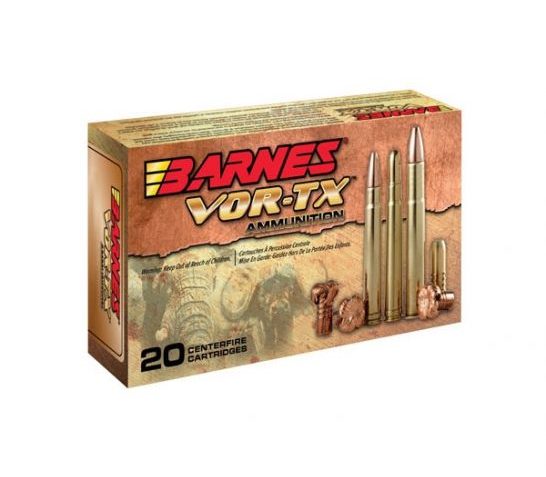 Barnes VOR-TX Safari 416 Rem Mag 400 gr Banded Solid 20 Rounds Ammunition – 22018