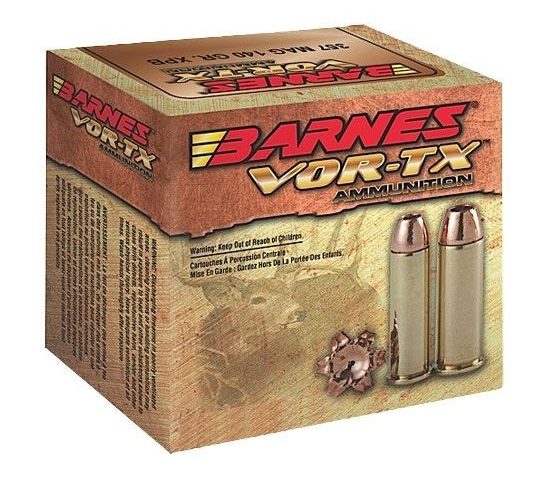 Barnes Bullets VOR-TX 180 gr Barnes XPB .41 Rem Mag Ammo, 20/box – 22037