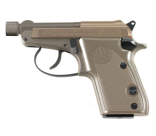 Beretta 21A Bobcat .22 LR Pistol, Flat Dark Earth – J212126