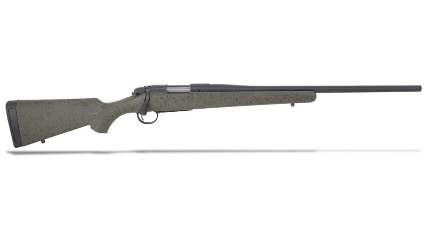 Bergara B-14 Hunter SoftTouch Green w/ Tan and Black Flecks Bolt Action Rifle – 7mm-08 Remington – 22in