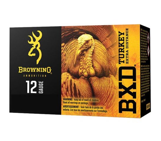 Browning BXD Turkey 3" 1 5/8 oz 6 Shot 12 Gauge Ammunition 10 Rounds – B193911236