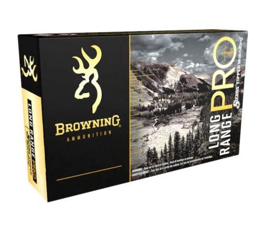 Browning Long Range Pro 130 gr BTPT 6.5 Creedmoor Ammunition, 20 Rounds – B192500652