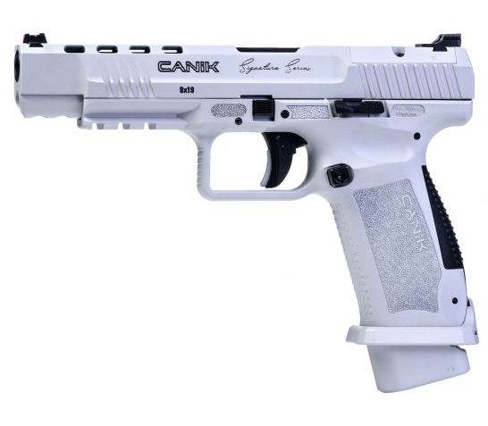 Canik TP9SFx Whiteout Optics Ready 9mm Pistol, White – HG6618-N