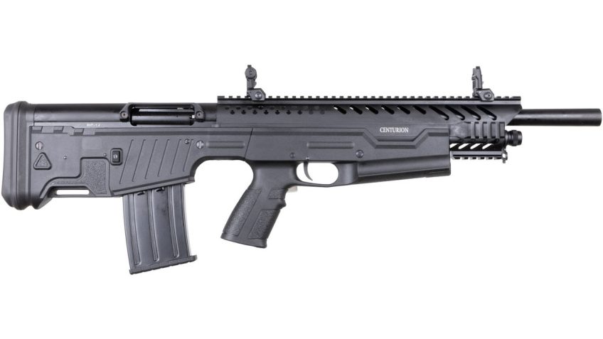 Century Centurion BP-12 12 Ga, 19.75" Barrel, 3", Bullpup, Flip-Up Sights, Black, 5rd