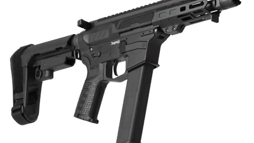 CMMG Banshee MKG .45 ACP, 5" Barrel, CMMG RipBrace, Magpul Grip, Black, 26rd