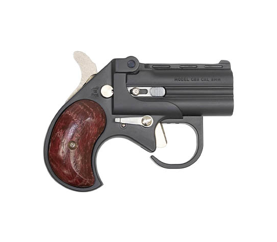 Cobra 9mm Derringer Pistol Guardian Package 9mm, Blk/Rosewood Grip 2.75" – BBG9BR