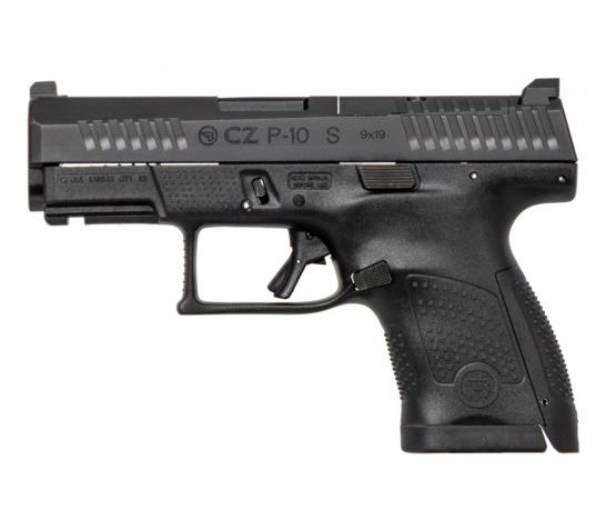 CZ P10 S Subcompact 9mm Pistol, Black – 91560