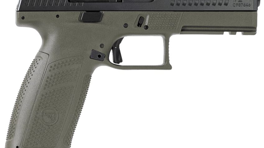 CZ P-10F OD Green 9mm 4.5" Barrel 10-Rounds