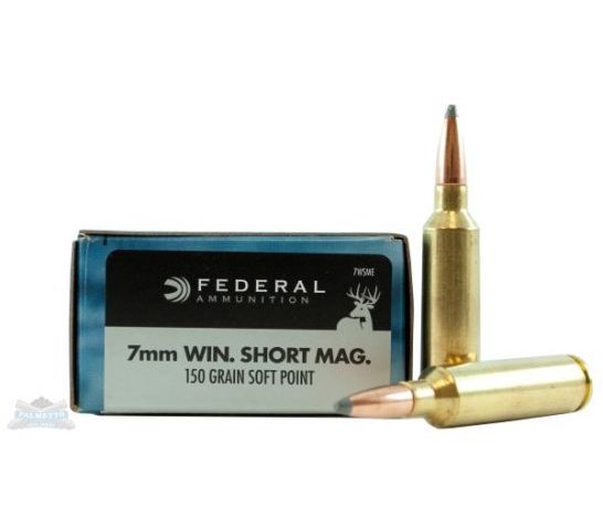 Federal 7mm WSM 150gr SP Power-Shok Ammunition – 7WSME