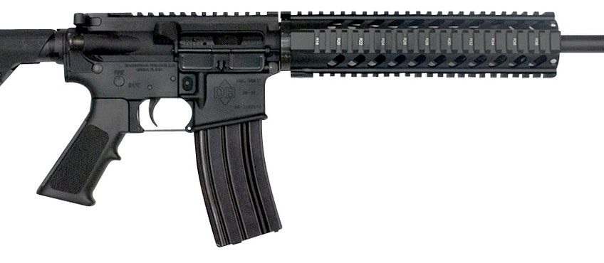 Diamondback DB15 5.56/.223, 16" Barrel, 10" Quad Rail, Black, 30rd