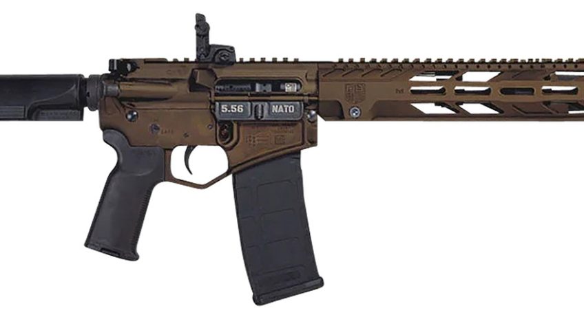 Diamondback DB15 Pistol 5.56/.223, 10" Barrel, Tailhook Brace, Midnight Bronze, 30rd