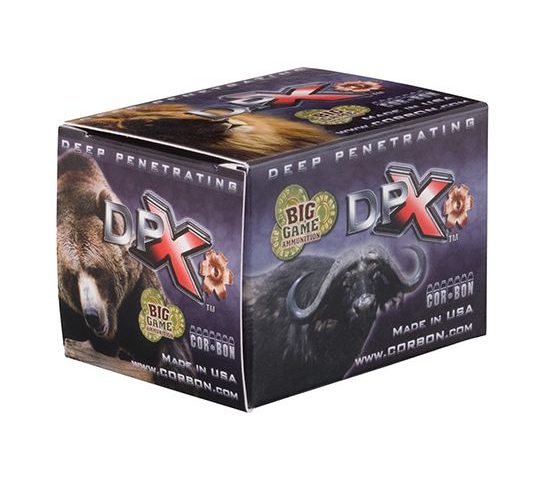 Cor-Bon 45 Colt +P 225gr DPX Ammunition 20rds – DPX45C225/20