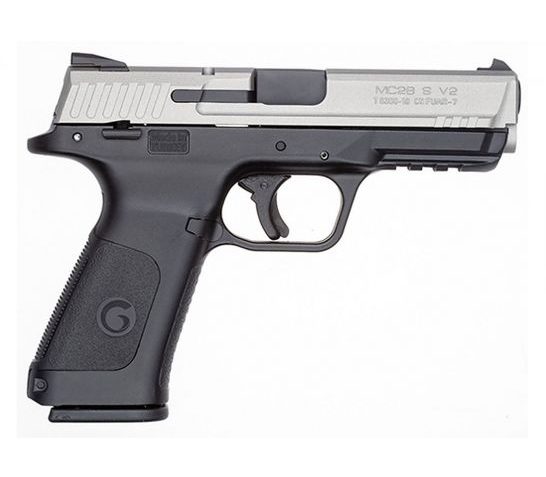 EAA Girsan MC28SA 9mm Pistol, Titanium/Black – 390105