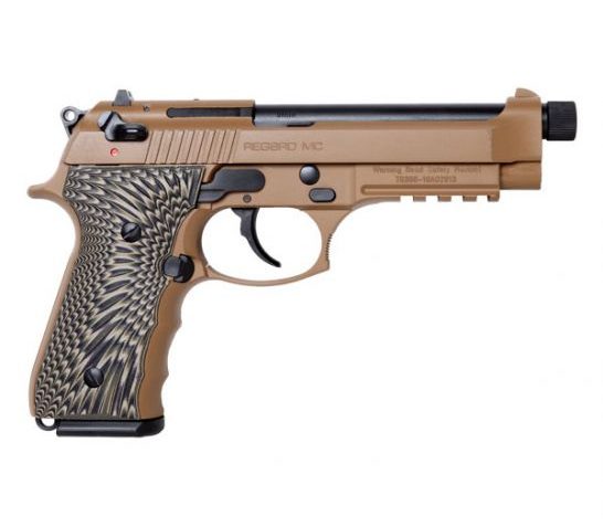 EAA Girsan Regard 9mm Pistol With Threaded Barrel, FDE – 390085