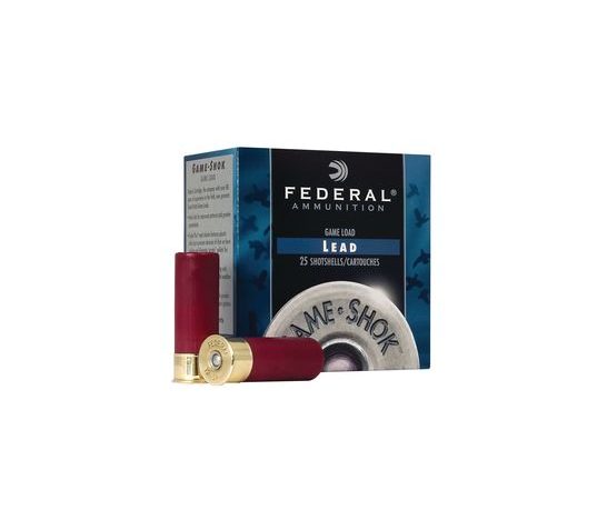 Federal 20ga 2.75" 1oz #8 "Game-Shok" Heavy Field Lead Shotshells 25rds – H202 8