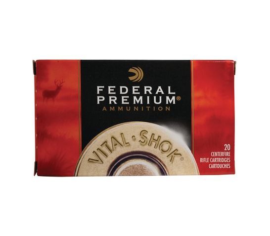 Federal Vital Shok .300 Win Magnum 180gr Trophy Bonded Tip 20 Rounds Ammunition – P300WTT1