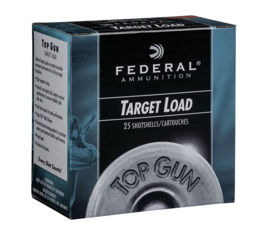 Federal Top Gun 12 Gauge 2.75" 8 Shot 1 1/8 oz 25 Rounds – TGL12C8