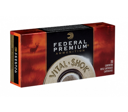 Federal 308 150gr Nosler Ballistic Tip Vital-Shok Ammunition 20rds – P308F