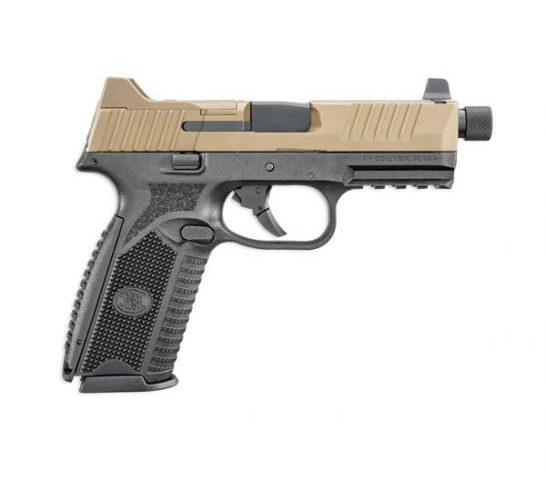 FN 509 Tactical Threaded Barrel 9mm Pistol, FDE/Black – 66-100600