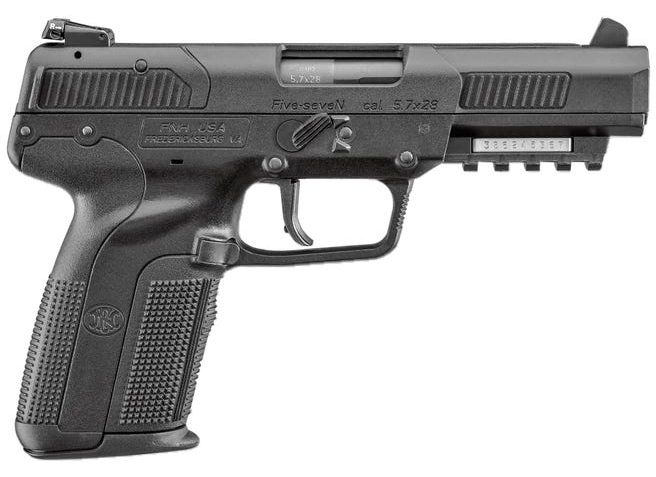 FN Five-seveN Pistol 5.7 X 28 4.8" Barrel 10-Rounds 3-Dot Adjustable Sights