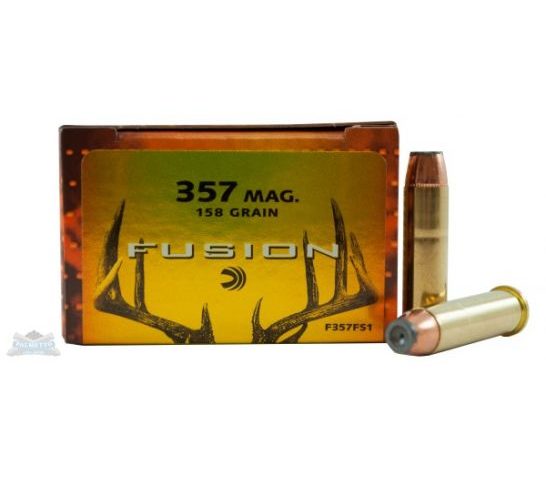 Federal 357 Magnum 158gr Fusion Ammunition 20rds – F357FS1