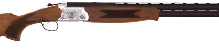 TriStar Trinity LT O/U 28ga 28" VR Barrel Walnut Stock Silver Alloy Receiver