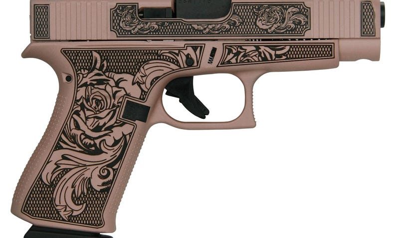 Glock 48 Rose Gold 9mm 4.17" Barrel 10-Rounds Glock N Roses Engraving