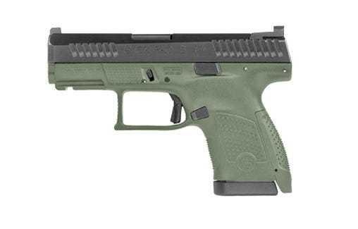 CZ P-10 S OD Green 9mm 3.5" Barrel 12-Rounds