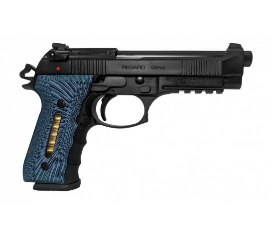 EAA Girsan Regard Sport Gen 4 9mm Pistol, Black/Blue – 390087