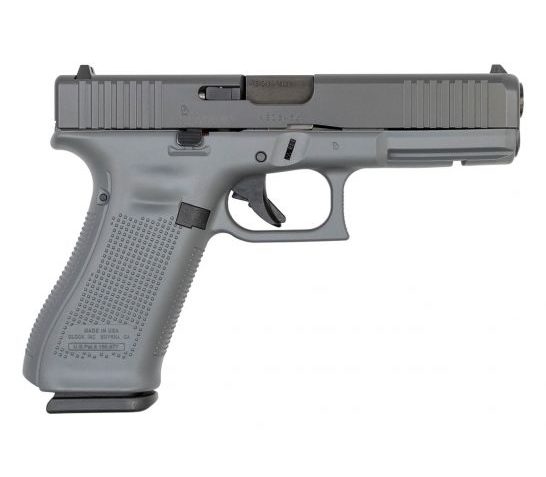 Glock 17 Gen 5 FS 9mm Pistol, Concrete Gray – ACG-57019