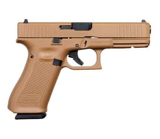 Glock 17 Gen 5 FS 9mm Pistol, Dark Desert Earth – ACG-57013