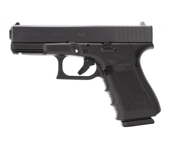 Glock 19 Gen 4 10 Round 9mm Pistol, Black – UG1950201