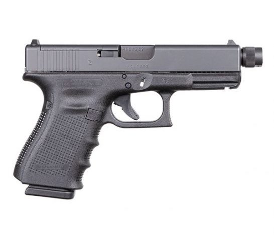 Glock 19 Gen 4 MOS Threaded Barrel 9mm Pistol, Black – UG1950203MOSTB