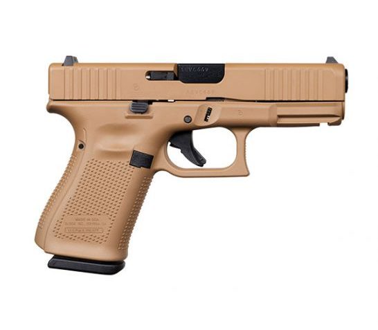 Glock 19 Gen 5 FS 9mm Pistol, Dark Desert Earth – ACG-57020