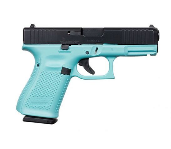 Glock 19 Gen 5 FS 9mm Pistol, Robin’s Egg Blue – ACG-57027