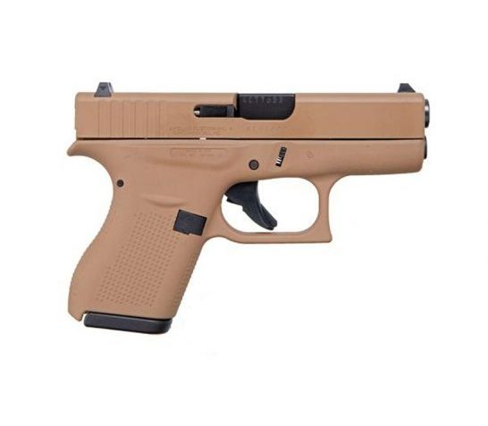 Glock 42 .380 ACP 3.26" Pistol, Flat Dark Earth – ACG-00819