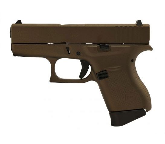 Glock 43 9mm Pistol, Midnight Bronze – UI4350204MB