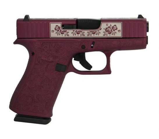 Glock 43X 9mm Pistol, Black Cherry Paisley – PX4350201BCP