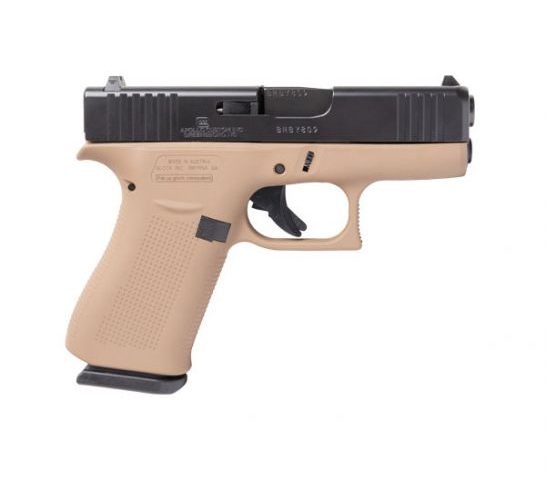 Glock 43X 9mm Pistol, Dark Desert Earth – ACG-00864